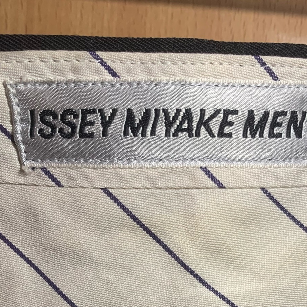 Issey Miyake Men Black Dress Pants